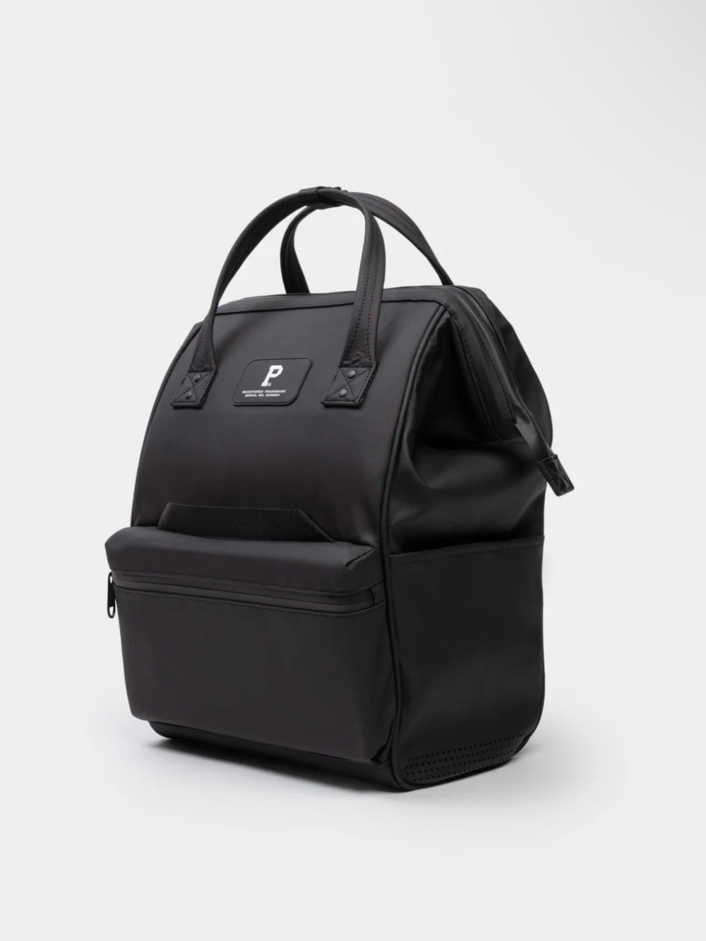 Black Travel Backpack Tote